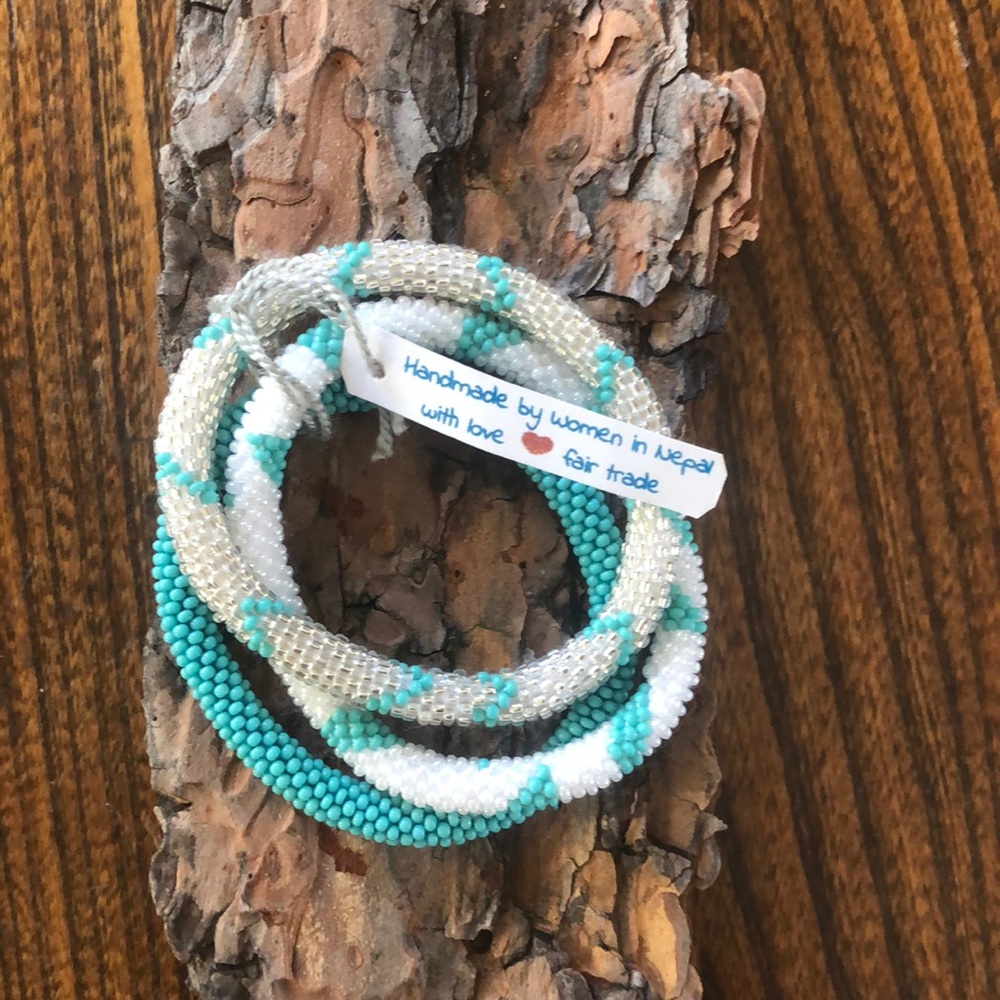 Roll on bracelets handmade from Nepal